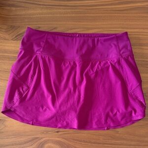 Athleta Vibrant Purple Athletic Skirt